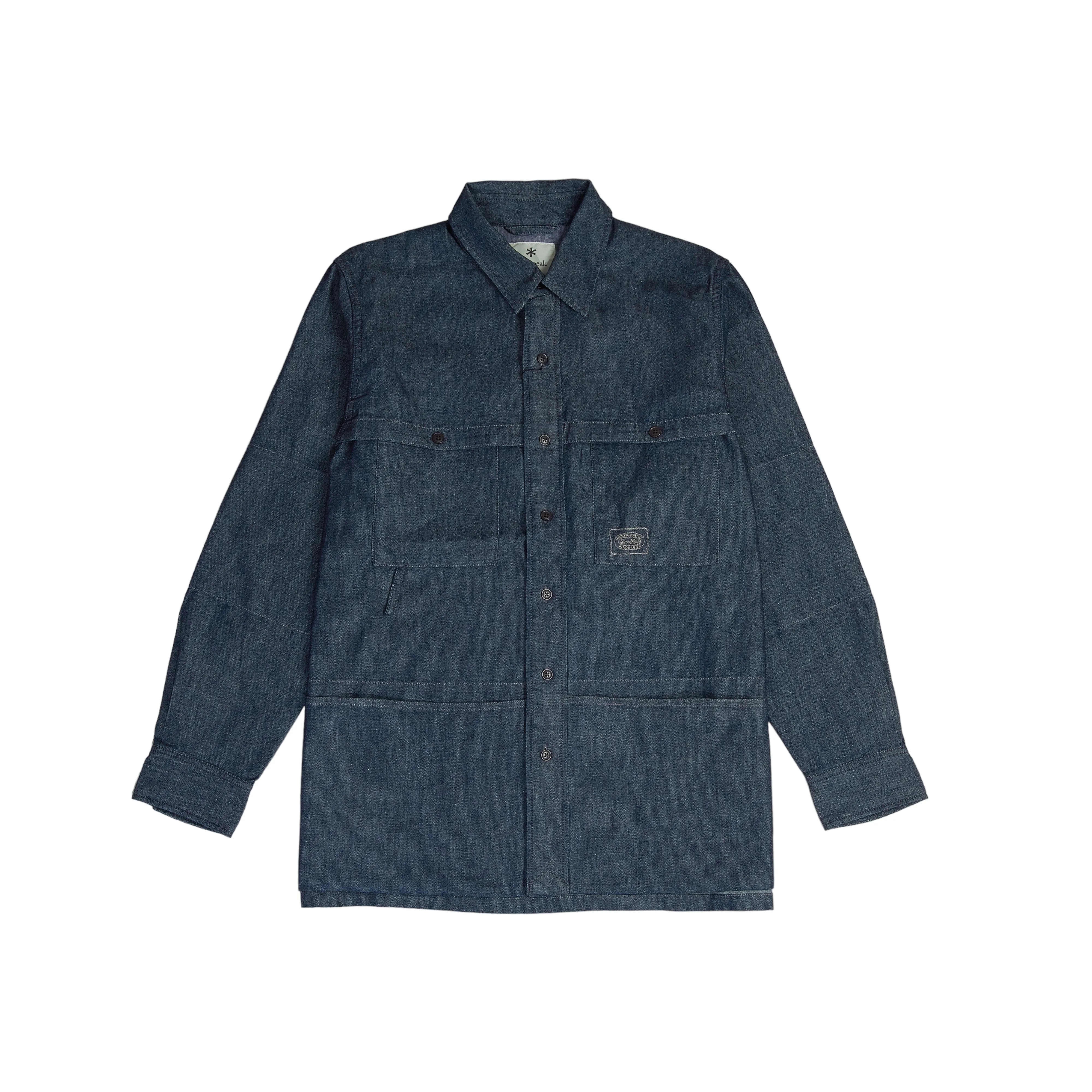 Snow Peak Takibi Light Denim Utility Shirt I Sort