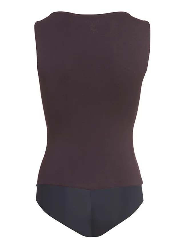 Suz Square Neck Tank Bodysuit