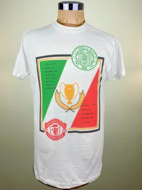 T-Shirt | 1991 | Manchester United & Celtic | Bootleg T-Shirt