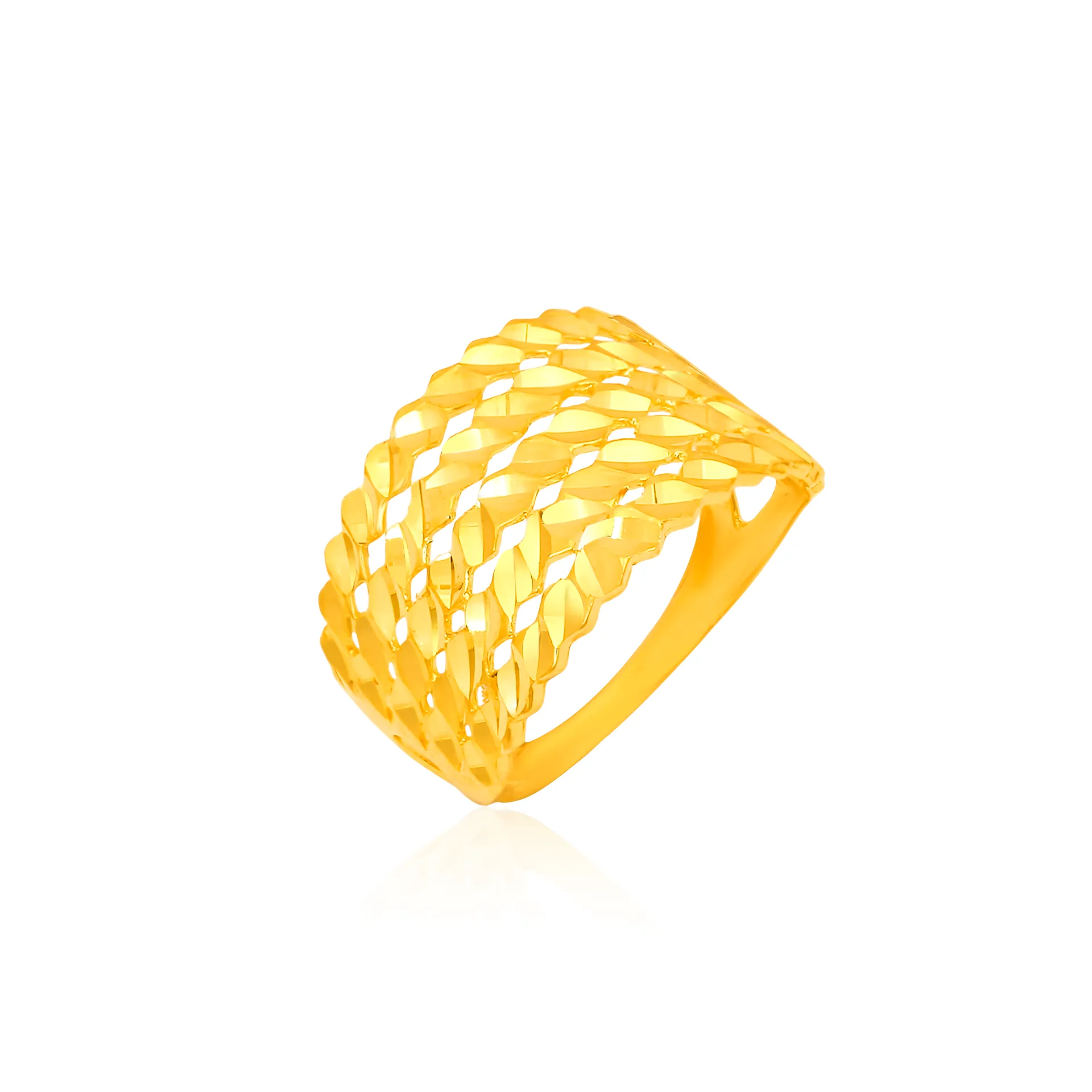 TAKA Jewellery 916 Gold Ring