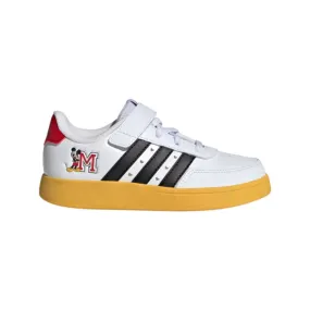 Tenis Adidas Niño Breaknet X Disney Mickey Mouse Ig7163 Blanco