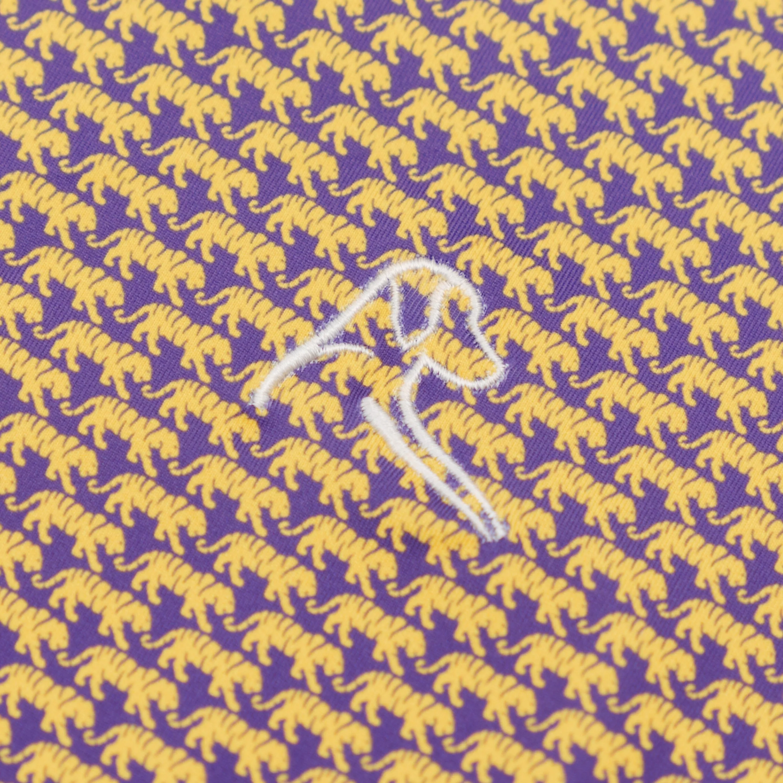 The Mike The Tiger™ | Collegiate Polo | The Mike The Tiger - Honey Gold/Reauxback Purple