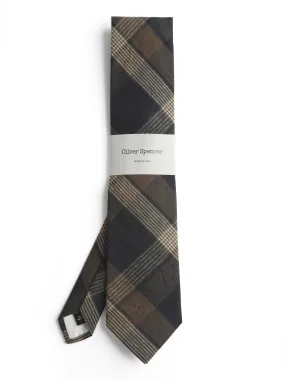 Tie Maro Navy/Brown