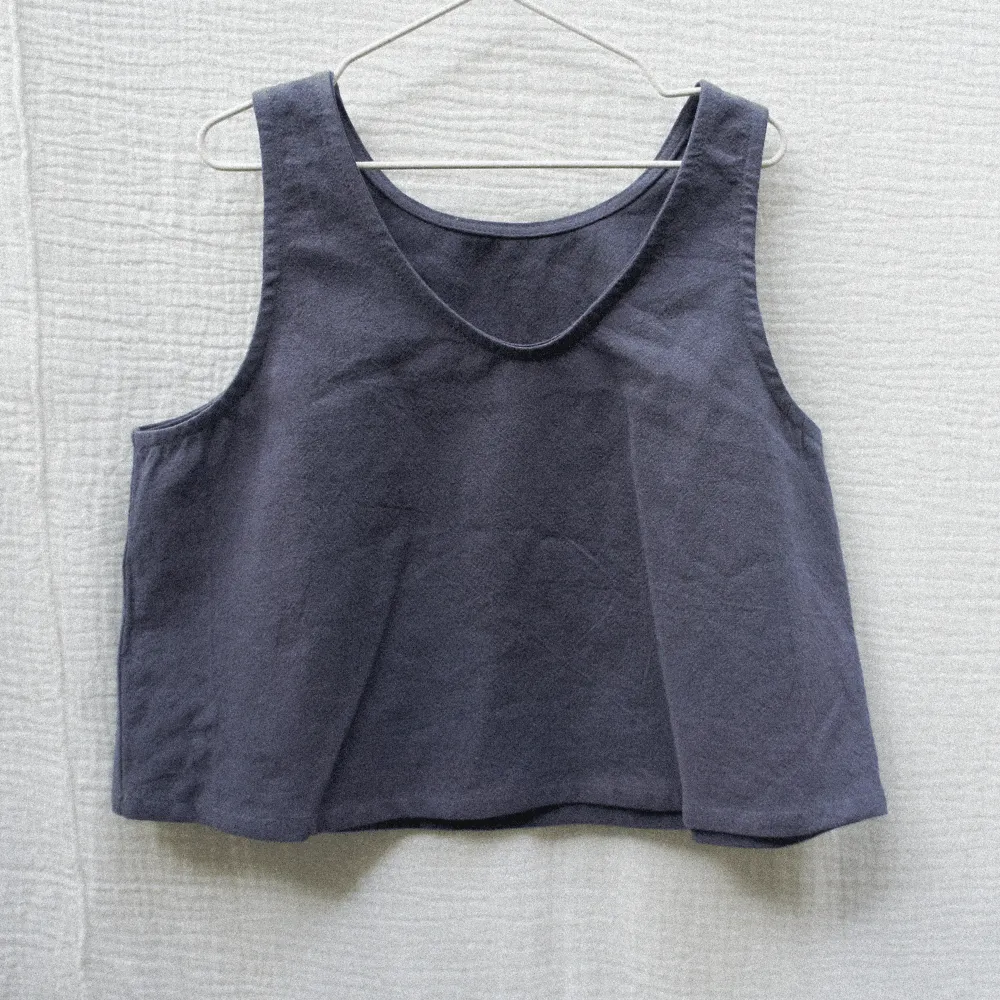 Tothemoon ☾  - Tita top - V-shaped back - 100% Cotton - Handmade in Holland