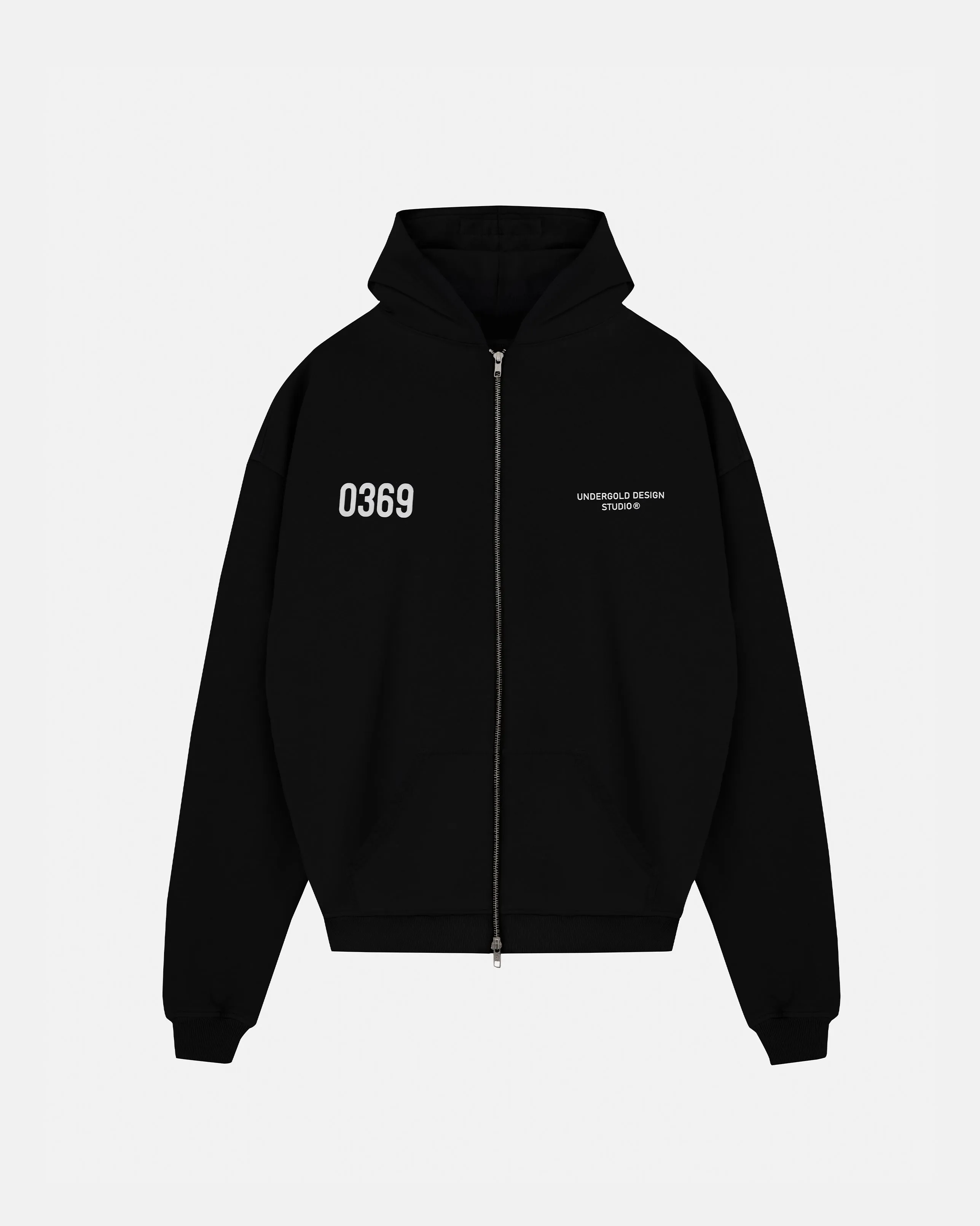 Transfiguration UNDGLD Zip Up Hoodie Black