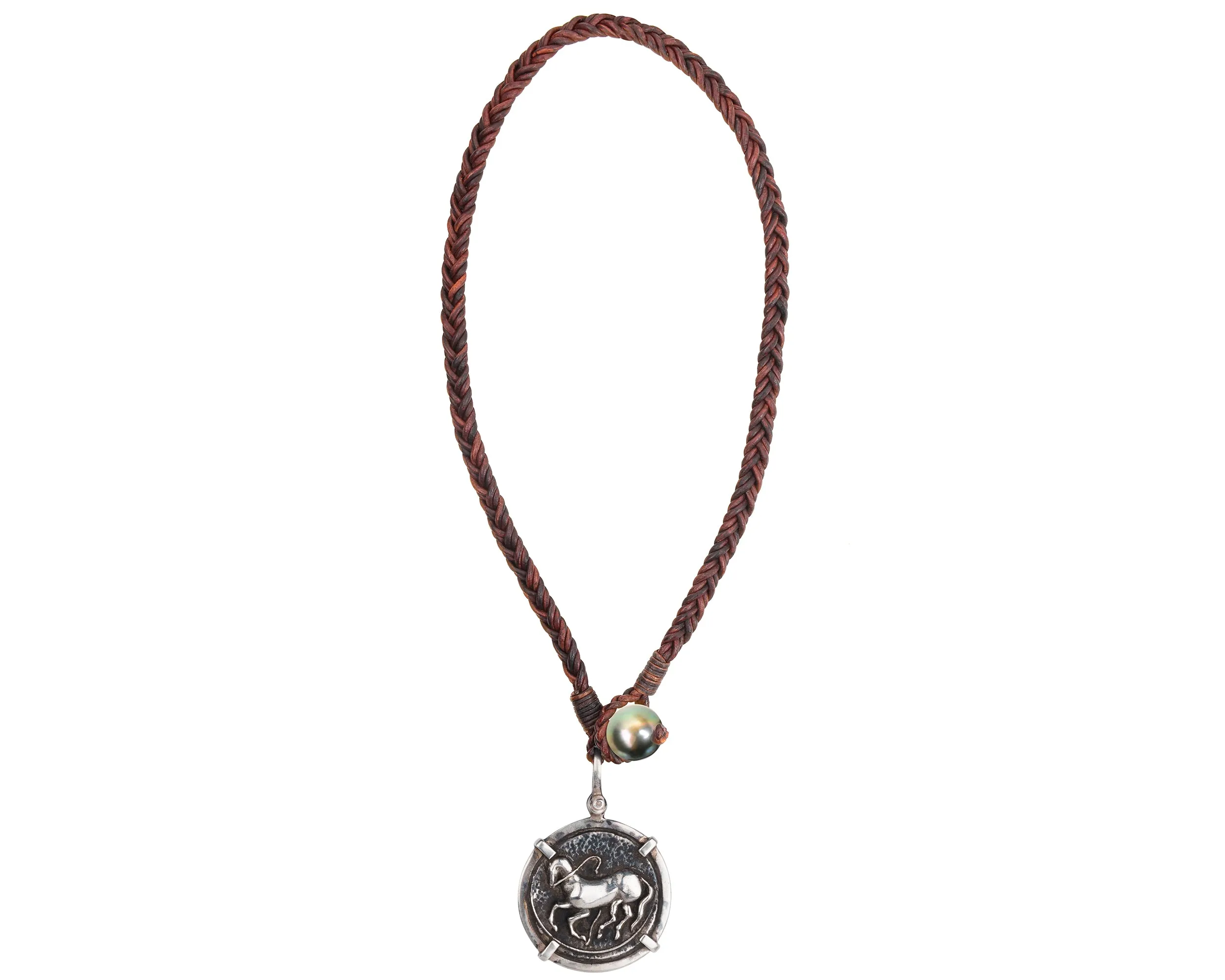 Trojan Coin Necklace