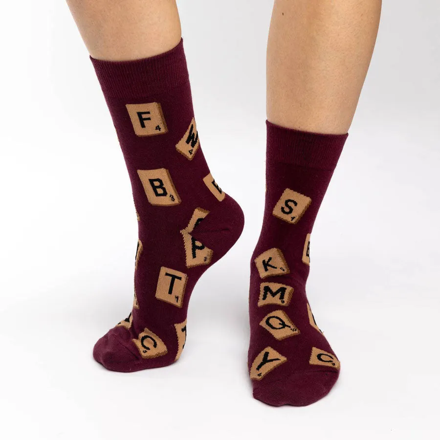 Unisex Word Game Socks