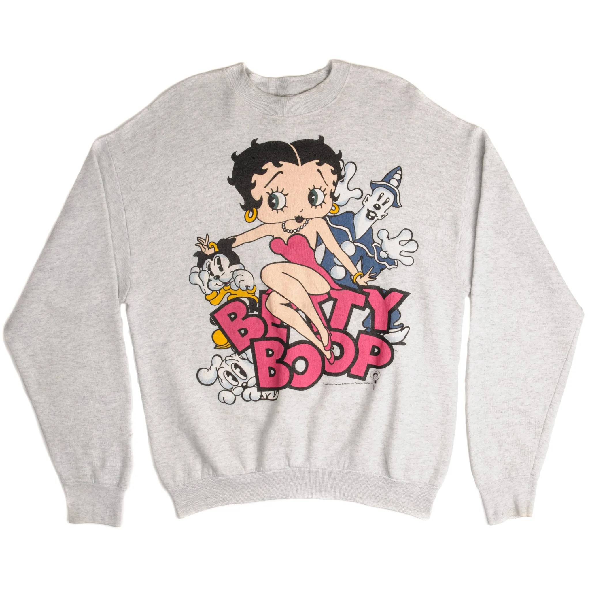 VINTAGE BETTY BOOP SWEATSHIRT 1993 SIZE XL