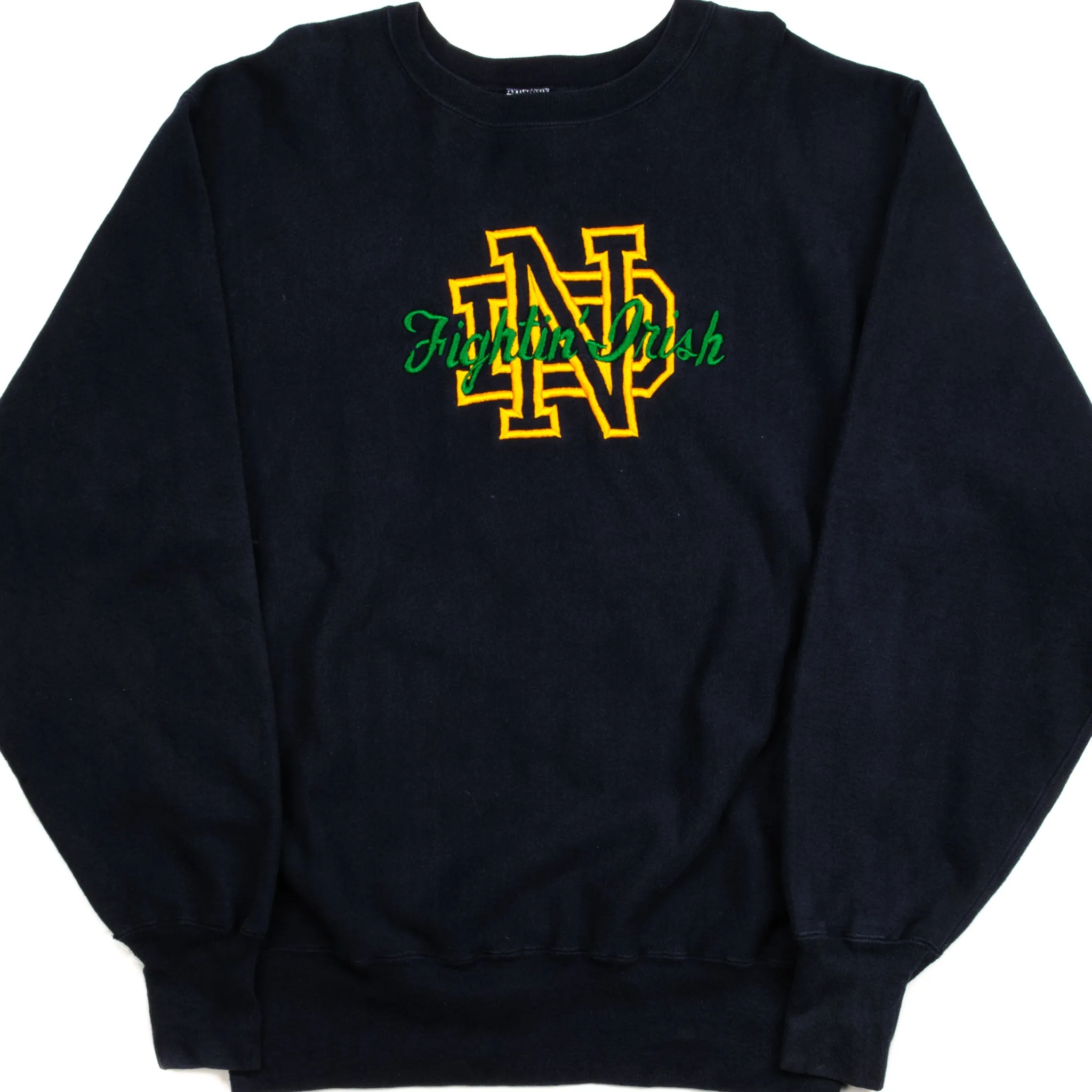 VINTAGE CHAMPION REVERSE WEAVE NOTRE DAME SWEATSHIRT 1990S XL MADE USA