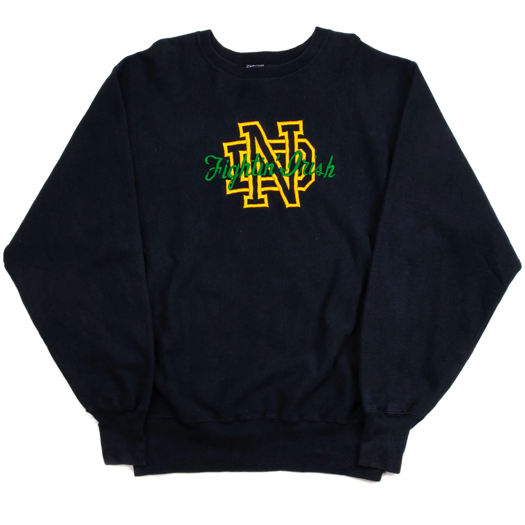 VINTAGE CHAMPION REVERSE WEAVE NOTRE DAME SWEATSHIRT 1990S XL MADE USA