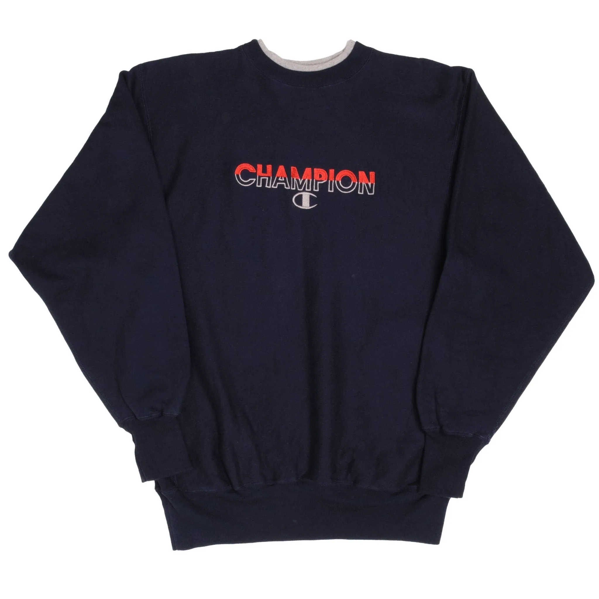 VINTAGE CHAMPION REVERSE WEAVE SPELLOUT SWEATSHIRT 1990S 2XL MADE IN USA