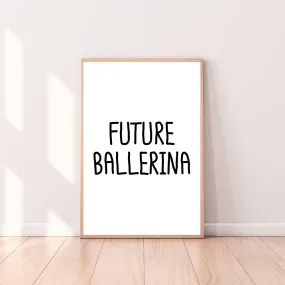 Wall Art Future Ballerina