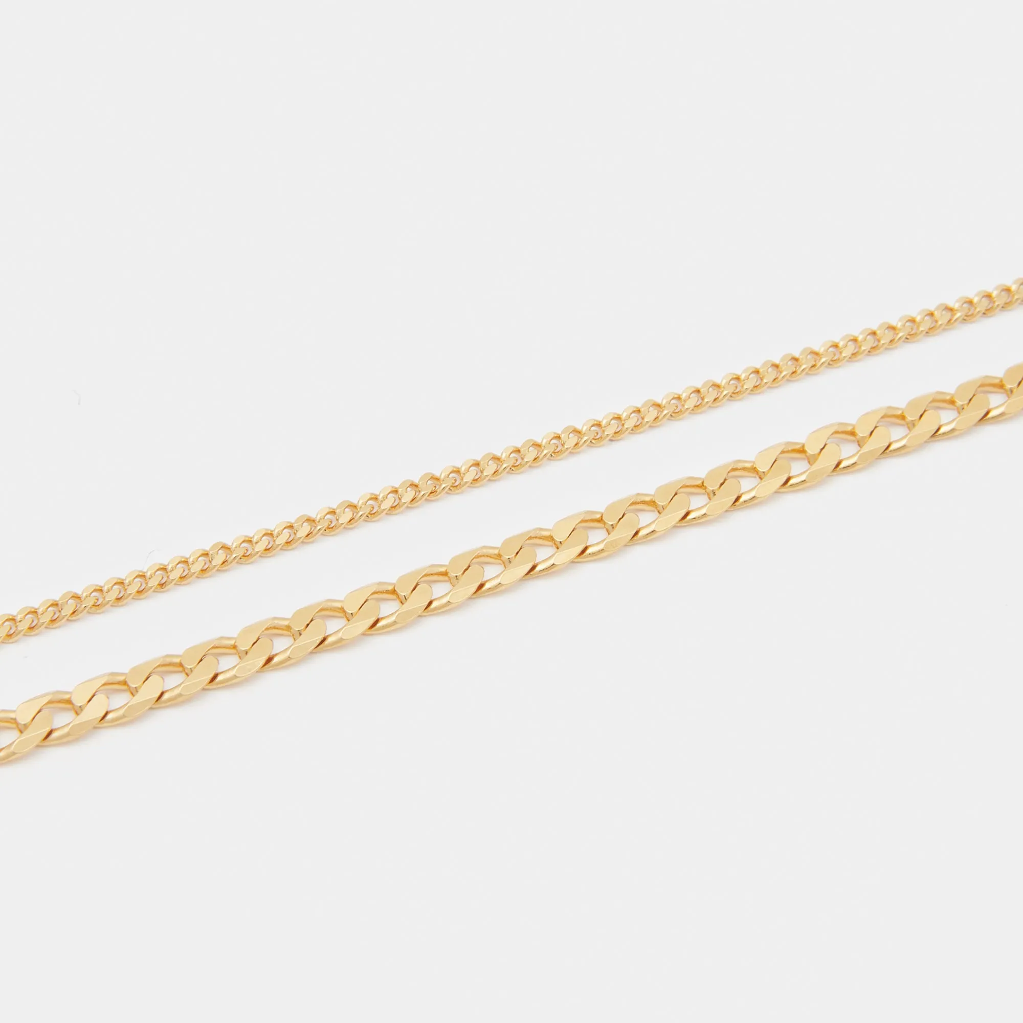 Wild Stack Cuban Chains in Gold for Him