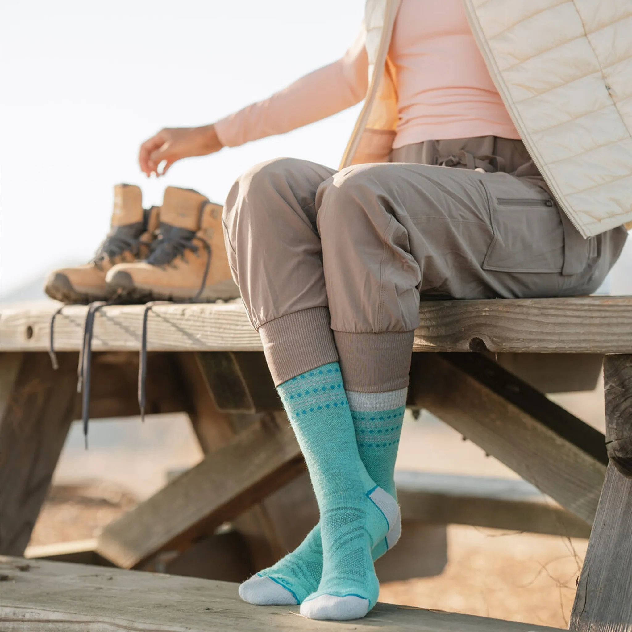 Women's Long Trail Lightweight Crew Hiking Sock