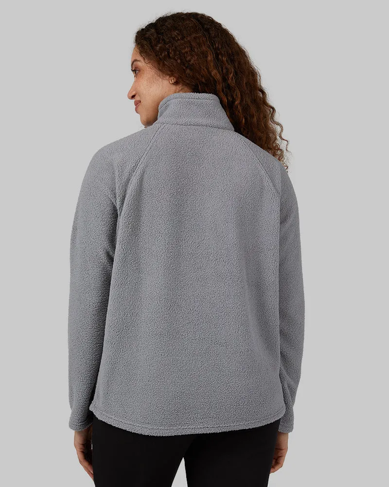 WOMEN'S SHORTHAIR SHERPA 1/4 ZIP TOP