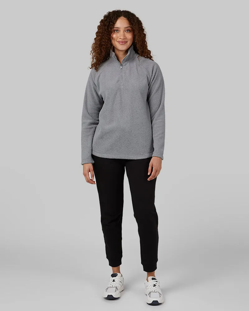 WOMEN'S SHORTHAIR SHERPA 1/4 ZIP TOP