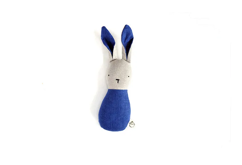 x Bertille et Léon - lapin hochet bleu roi